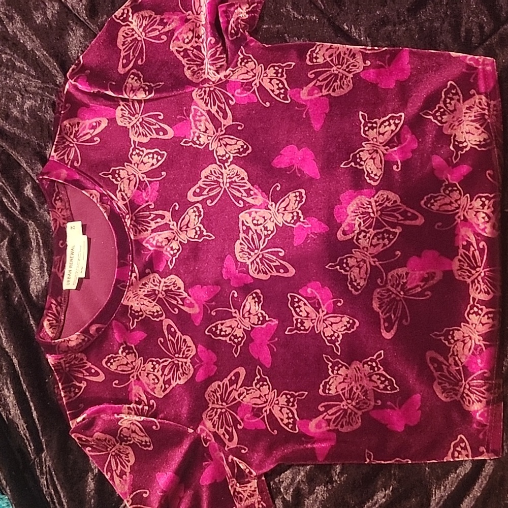 UO Velvet Top